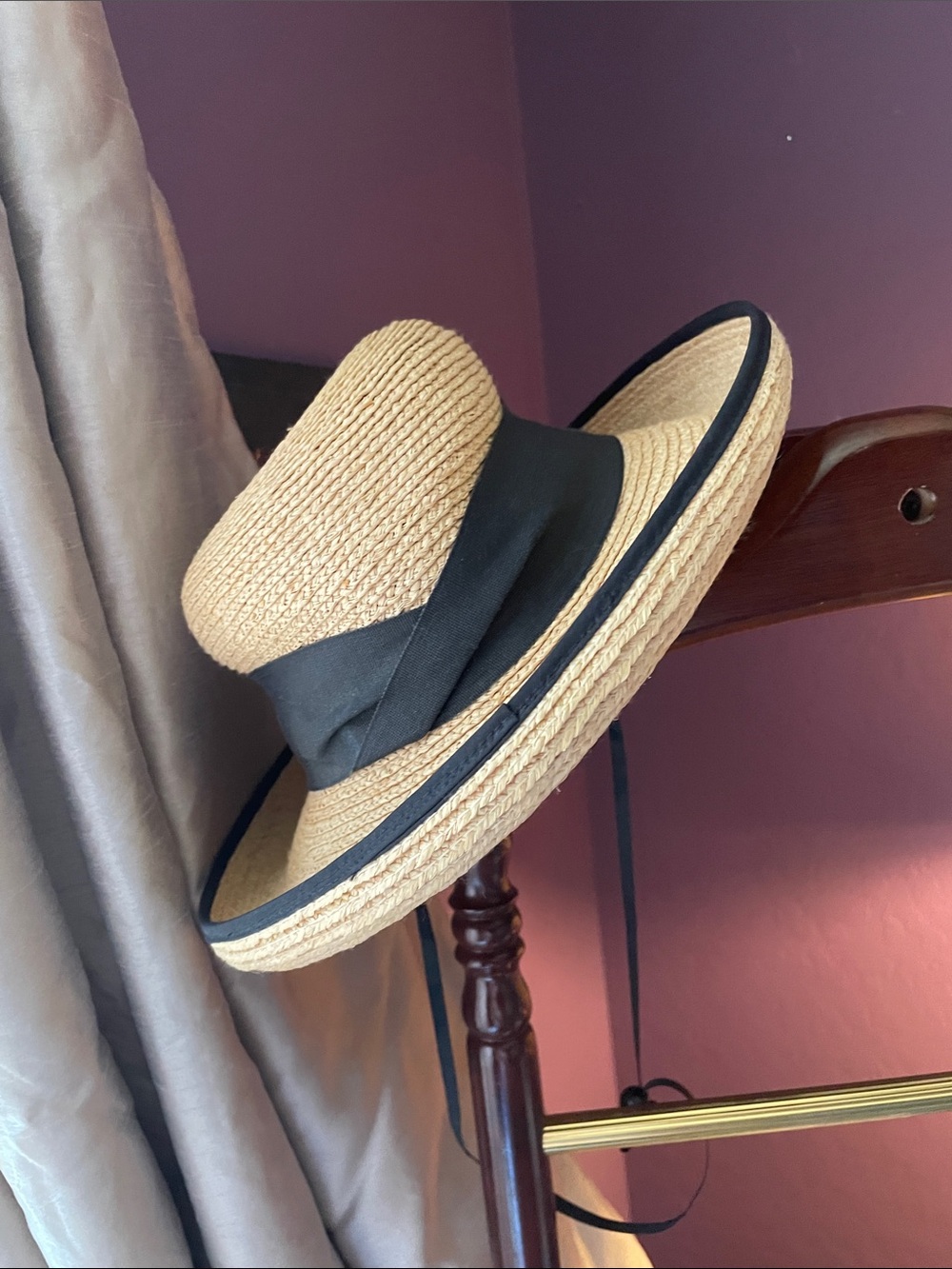 VTG TILLEY PACKABLE RAFFIA HAT